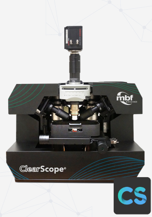 This is an image of a Light Sheet Microscope called ClearScope.